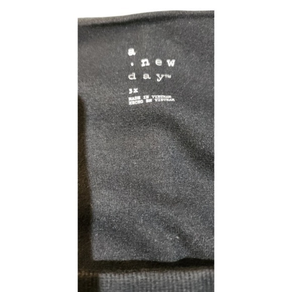 NWT A New Day Women's 3X Black Sleeveless Scoop Neck Dress Plus Size Casual - Picture 5 of 8